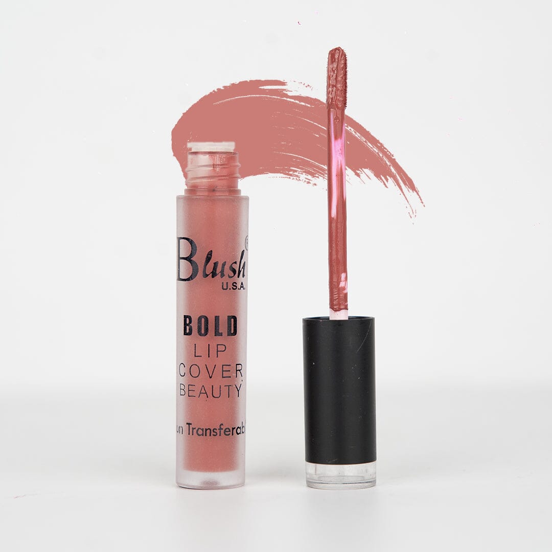 Nine Blush Radiant Glow Liquid Lipstick - 12H Stay, Non - Transfer Formula - Nine Blush