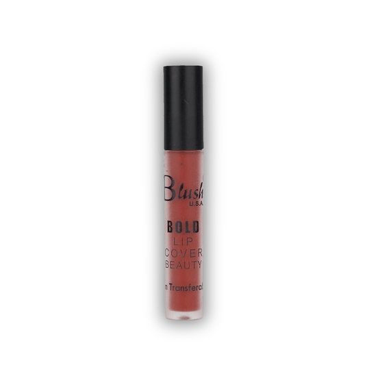 Nine Blush Radiant Glow Liquid Lipstick - 12H Stay, Non - Transfer Formula - Nine Blush