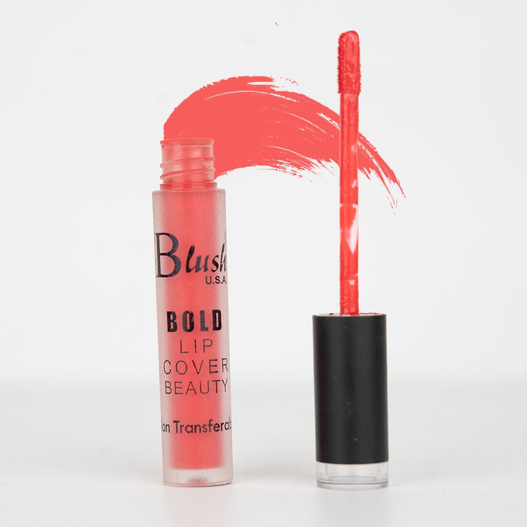 Nine Blush Radiant Glow Liquid Lipstick - 12H Stay, Non - Transfer Formula - Nine Blush