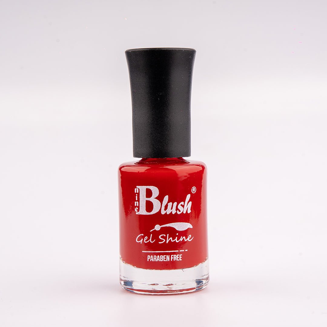 Nine Blush Shine Gel Nail Paint – Vibrant Colors, Mirror Shine - Nine Blush