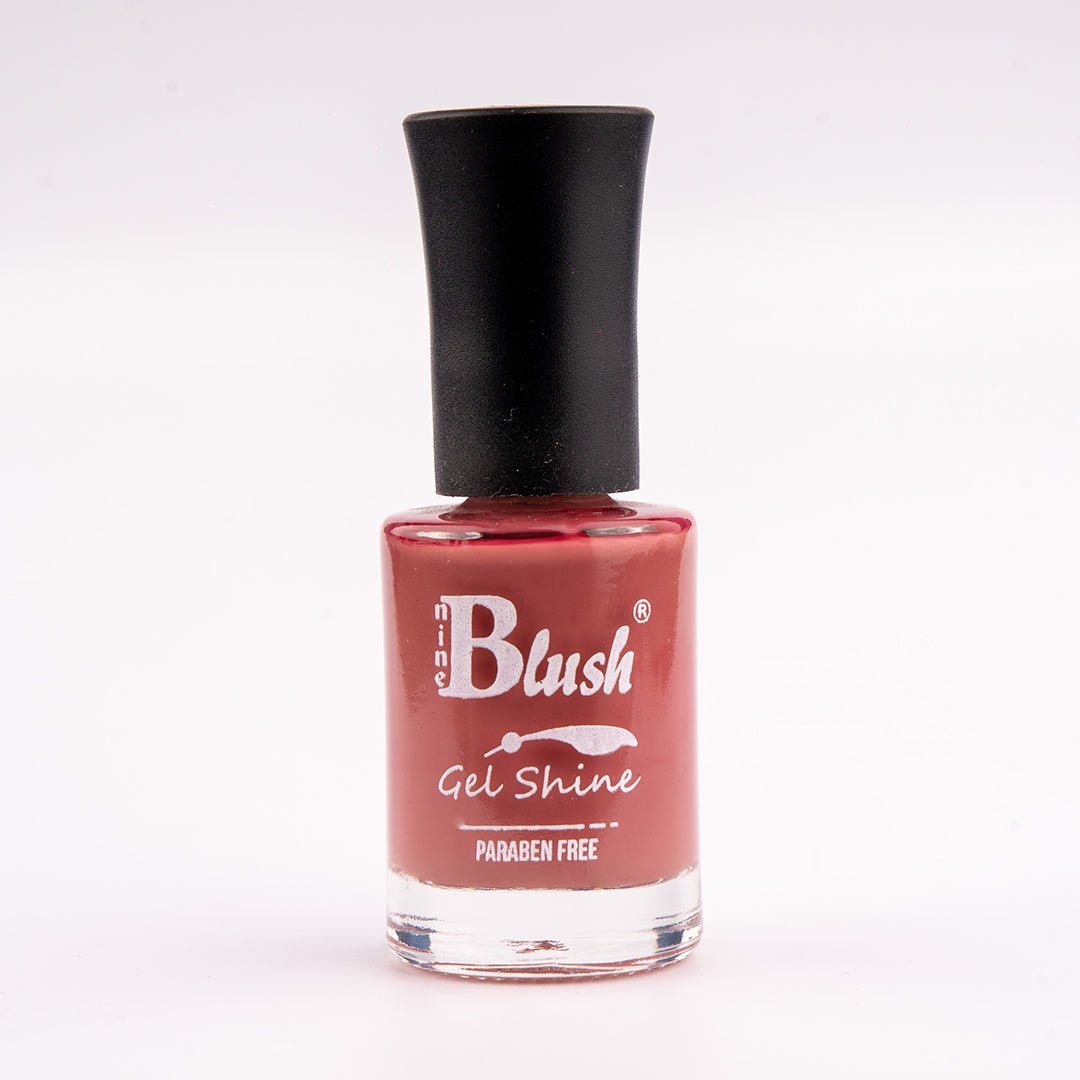 Nine Blush Shine Gel Nail Paint – Vibrant Colors, Mirror Shine - Nine Blush