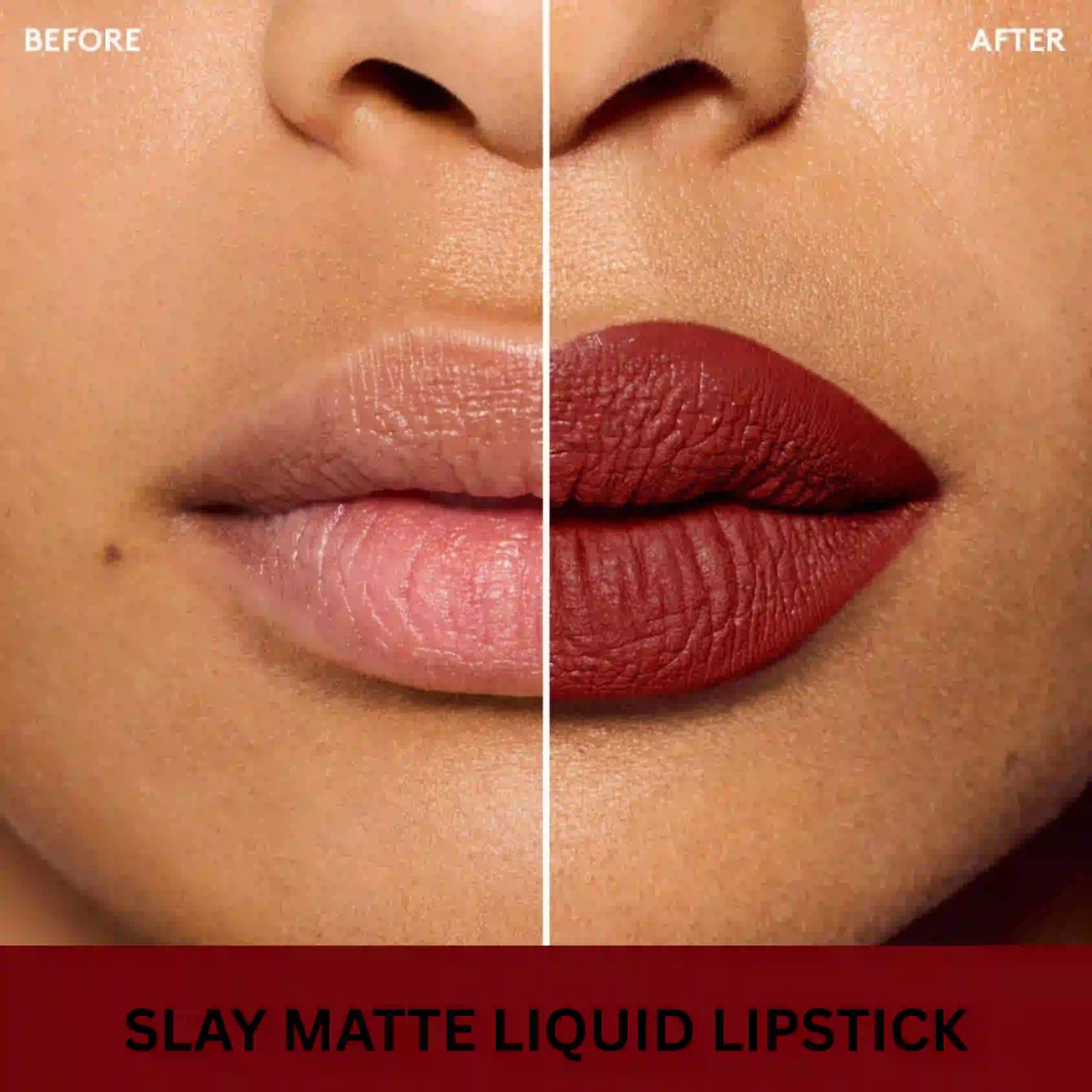 NINE BLUSH Stay Forever Matte Liquid Lipsticks Combo of 10, 1ml each - Nine Blush