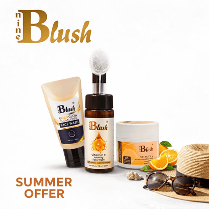 Nine Blush Summer Glow Essentials Kit - Nine Blush