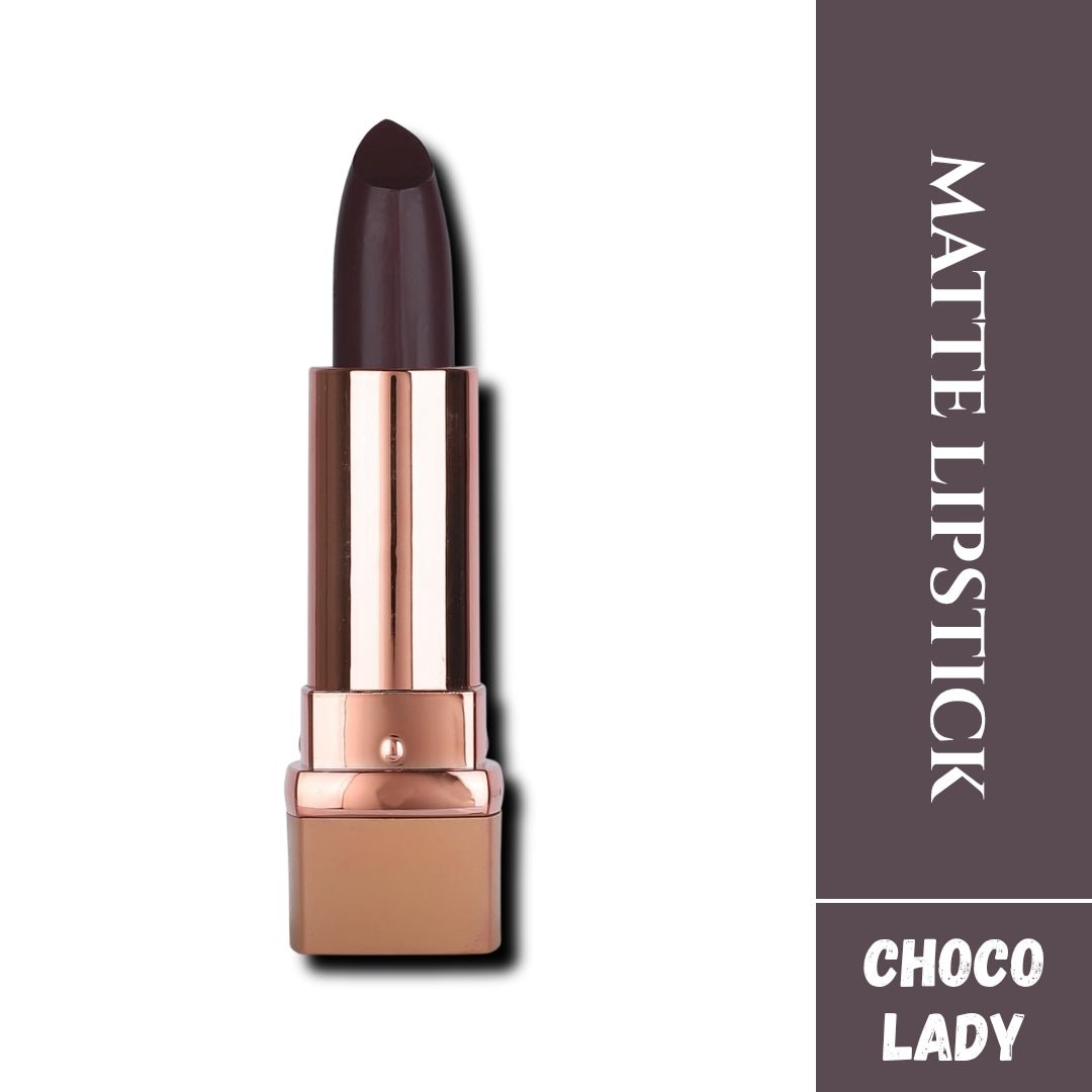 Nine Matte Lipstick Choco Lady - Nine Blush